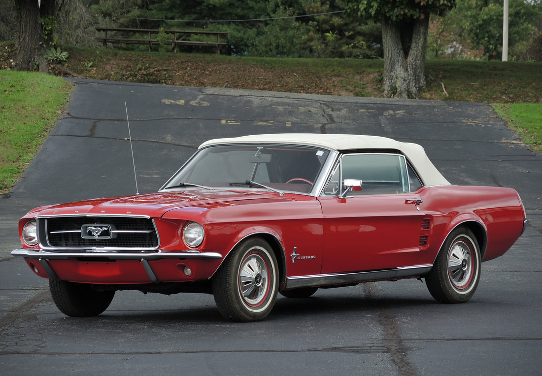 1967 Mustang Convertible by ClassicGray.com